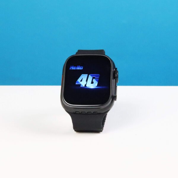 S8 Ultra 4G SIM Supported Android Smart Watch 1GB/16GB – (Body Color-Black with double Straps)