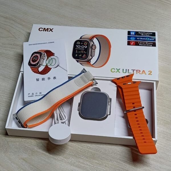 CMX CX Ultra 2 Amoled Smartwatch – Orange Color