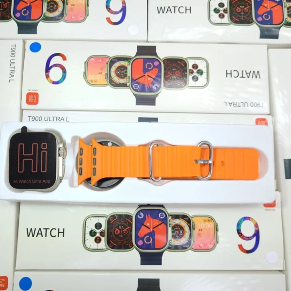 T900 Ultra L 45mm Smartwatch - Orange Color